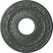 Ekena Millwork Nadia Medallion (Canopies up to 4 7/8"), 12 1/8"OD x 3 5/8"ID x 7/8"P, Athenian Green Crackle CM12NAAGC - alternate 1